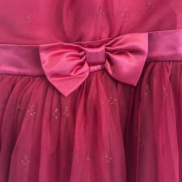 Girls beautiful Red Christmas Dress- 10 - Picture 3 of 6